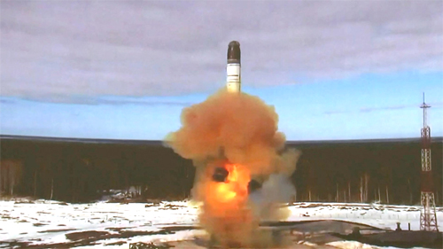 intercontinental ballistic missile