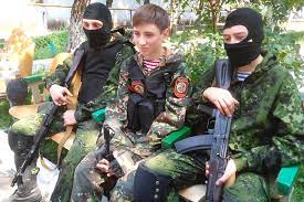 Russia Accused Of Recruiting Child Soldiers 