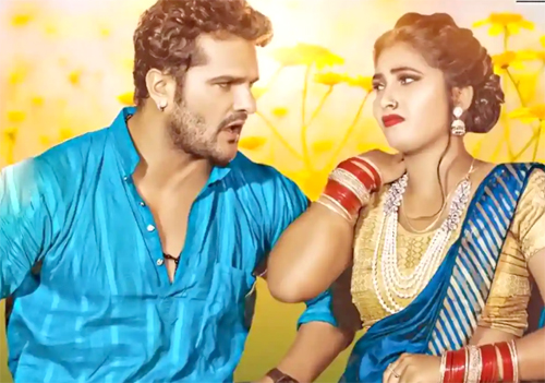 Khesari Lal Yadav Bhojpuri Song Le Le Aayi Coca Cola सोना पांडे के साथ दिखी खेसारी लाल की क्यूट केमिस्ट्री, सॉन्ग ने उड़ाया इन्टरनेट पर गर्दा