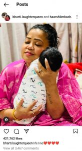 Bharti Singh shares first picture of baby