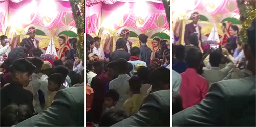 Bride Slaps The Groom : खूब डांस कर रहे थे बाराती, अचानक हुआ कुछ ऐसा कि दुल्हन ने दूल्हे पर बरसा दिए थप्पड़