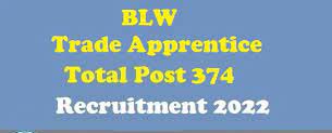 BLW में अपरेंटिस पदों के लिए 26 अप्रैल तक करें आवेदन