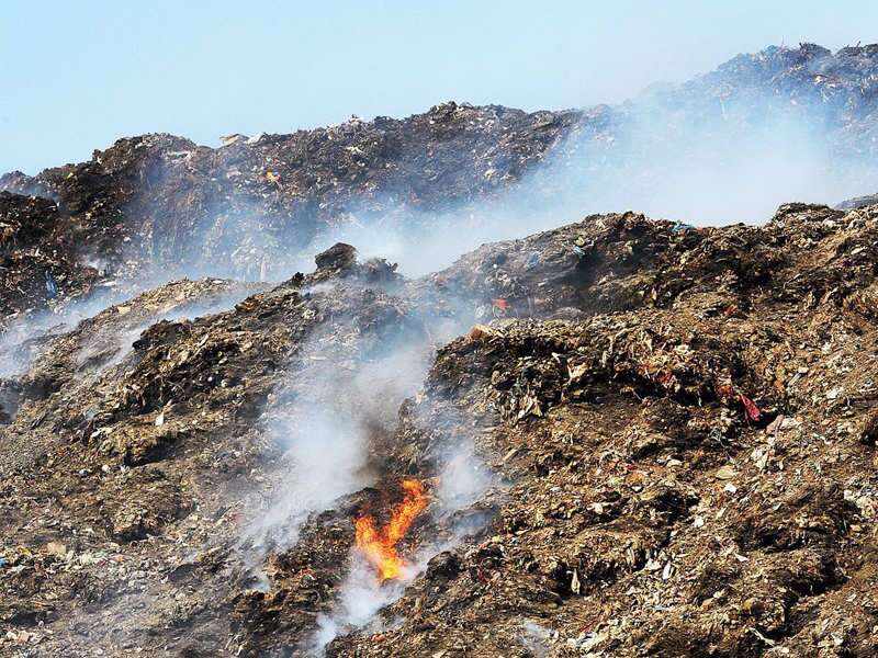 landfill sites in Delhi are time bombs