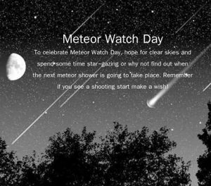 Happy Meteor Watch Day 2022 Wishes