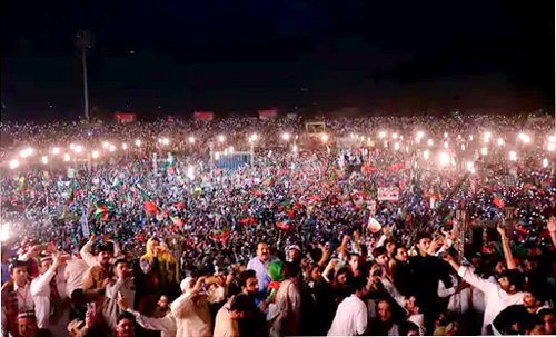 Imran Khan Demonstration