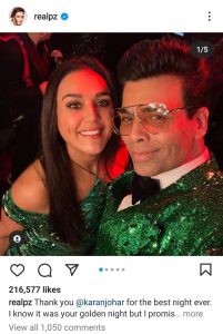 Preity Zinta And Karan Johar