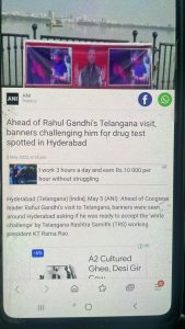 Rahul Gandhi Warned Of Drugs Test Ahead Of Telangana Tour
