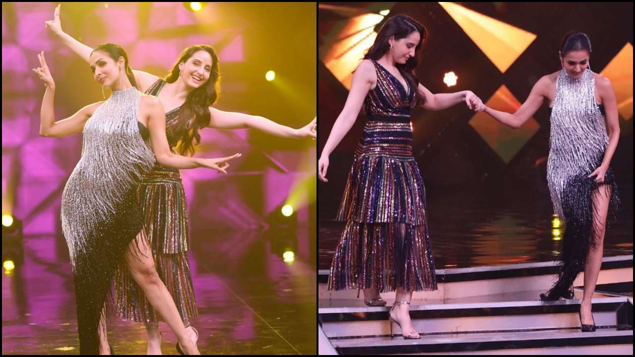 Nora Fatehi and Malaika Arora Dance