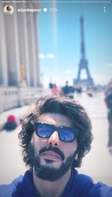 Arjun Kapoor from Paris Vacation