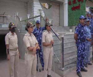 Security personnel deployed in Patna