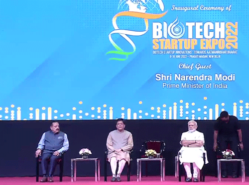Biotech Startup Expo-2022 Two Days Programme At Pragati Maidan, Delhi