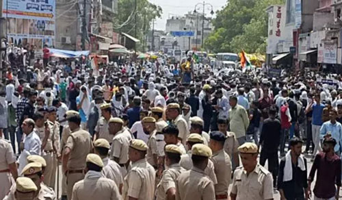 Haryana protest against 'Agneepath'