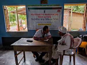 post flood medical camp 