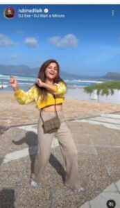 Khatron Ke Khiladi 12 Rubina Dilaik enjoying her time in Cape Town