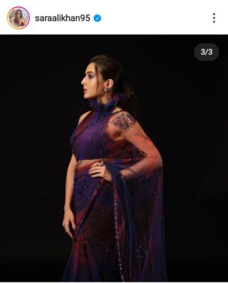 Sara Ali Khan in Purple