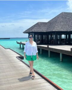 Shubhangi Atre Angoori Bhabhi Stuns in Swimsuit on Maldives Vacation