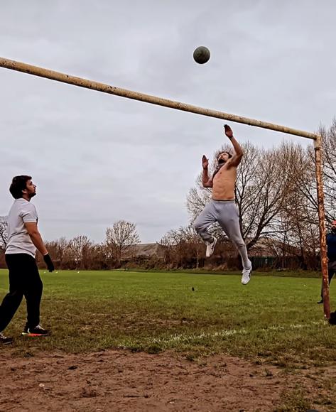 Tiger Shroff Shared Video of Playing Volleyball 