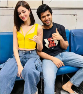 Ananya Panday posted Instagram pics Liger promotion