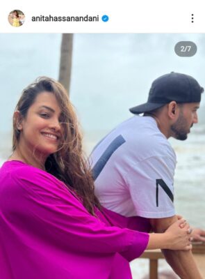 Anita Hassanandani, Rohit Reddy arrived in Goa for family vacation