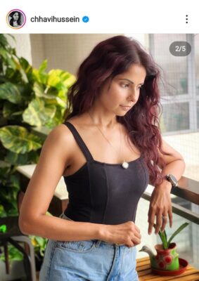 Chhavi Mittal In Black top