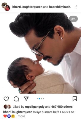 Harsh Limbachiyaa's Baby Blessed