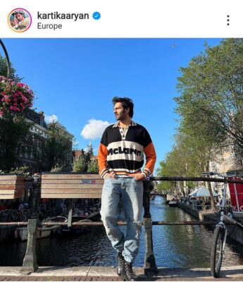 Kartik Aaryan Shared a Picture