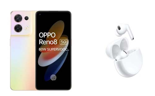 Oppo Reno 8 5G और Oppo Enco X2 आज पहली बार भारत में बिक्री के लिए होंगे उपलब्ध, जानिए कीमत और लॉन्च ऑफर्स