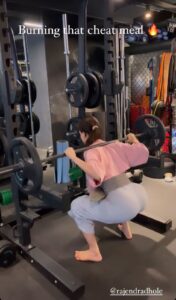 Disha Patani Shared a Video from Gym