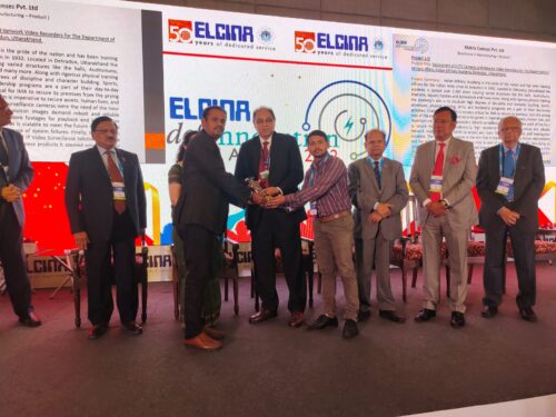 मेट्रिक्स कॉमसेक को मैन्युफैक्चरिंग में उत्कृष्टता के लिए ELCINA DEFENNOVATION Award 2022 से किया गया सम्मानित