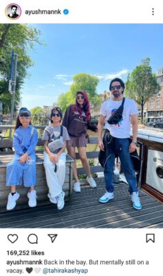 Ayushmann Khurrana Shares Picture