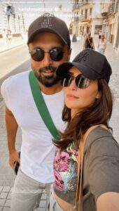 Karishma Tanna and her Husband Varun Bangera