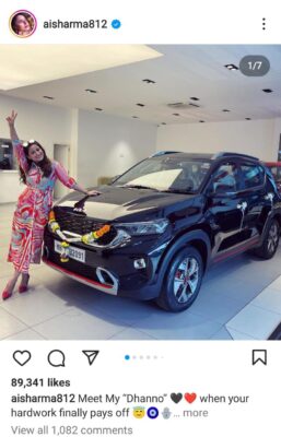 Aishwarya Bought a New Car