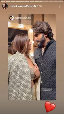 Arjun Kapoor kisses Malaika While Walking the Ramp