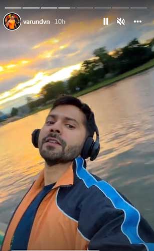 Varun Dhawan is Shooting for 'Bawal' in Poland