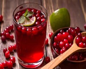 use cranberry juice