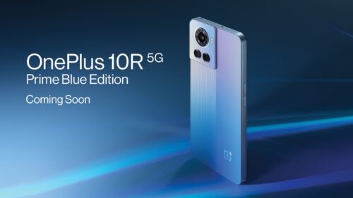 OnePlus 10R 5G प्राइम का ब्लू एडिशन भारत में हुआ टीज, अमेज़न ग्रेट इंडियन फेस्टिवल सेल 2022 के दौरान होगा लॉन्च