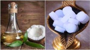 Camphor and Coconut Oil