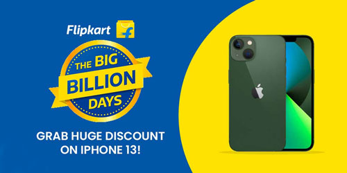 flipkart big billion days sale iphone 13