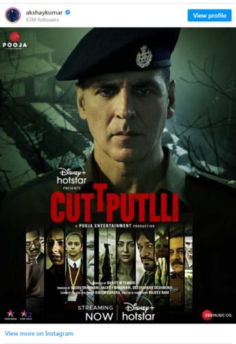 movie cuttputlli