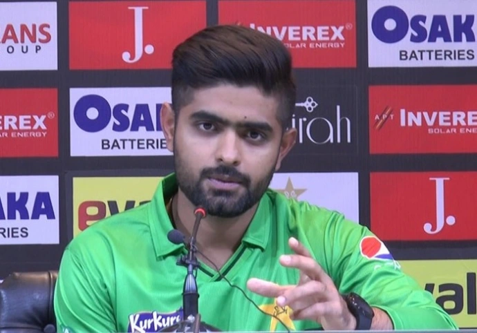 Babar Azam Press Conference :भारत -पाकिस्तान के बीच हाईवोल्टेज मुकाबले से पहले बाबर आजम ने भारत को चेताया