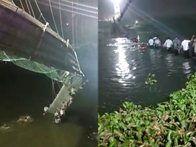 Gujarat Bridge Collapse: मोरबी केबल ब्रिज हादसे में  BJP सांसद की फैमिली के 12 लोगों की मौत