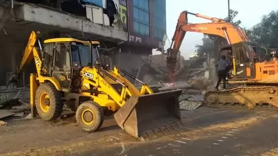 Bulldozer in Rajasthan: कथित तौर पर शिक्षक भर्ती का परीक्षा पत्र लीक करने वाले भवन पर चला प्रशासन का बुलडोजर