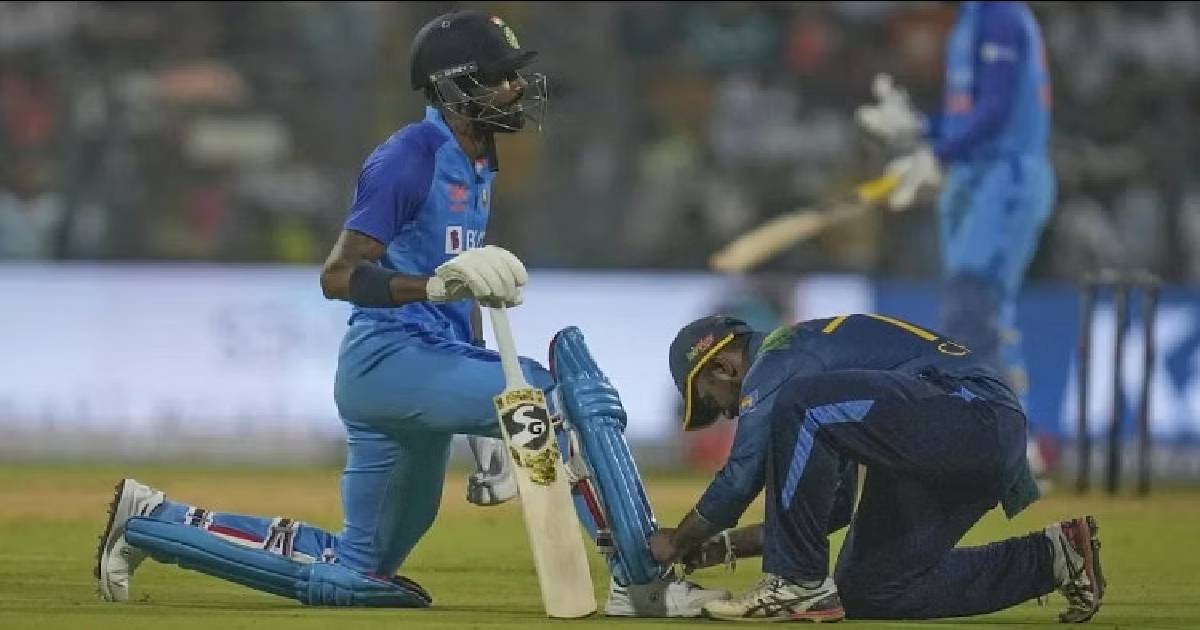 IND vs SL: 34 रन के स्कोर पर भारत ने खोया चौथा विकेट, कप्तान हार्दिक 12 रन बनाकर लौटे पवेलियन