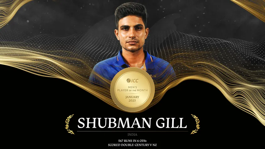 Player of the Month: आईसीसी ने शुभमन गिल को बनाया प्लेयर ऑफ द मंथ, श्रीलंका और न्यूजीलैंड के खिलाफ जड़ा था शतक