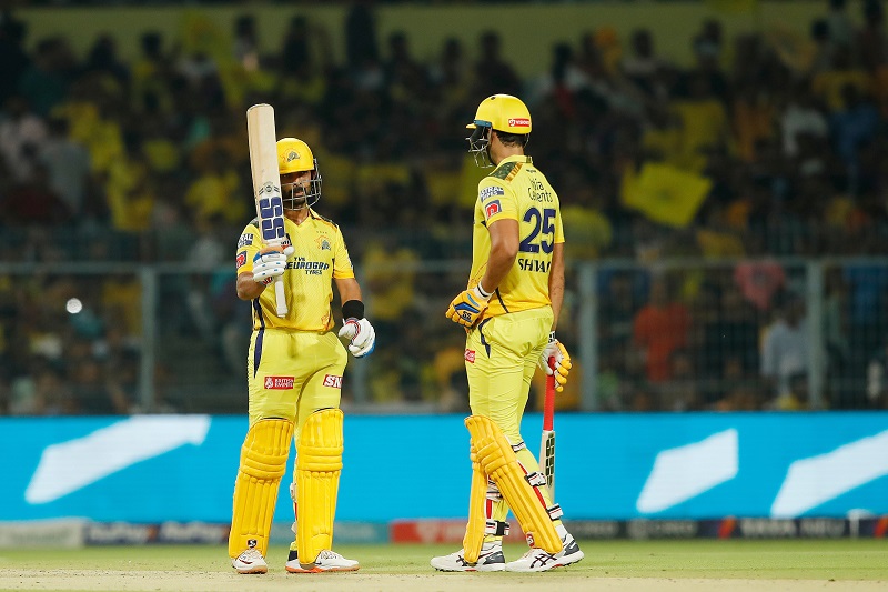 CSK vs KKR: चेन्नई ने कोलकता के सामने रखा सीजन का सबसे बड़ा स्कोर, रहाणे और दुबे ने खेली शानदार पारी