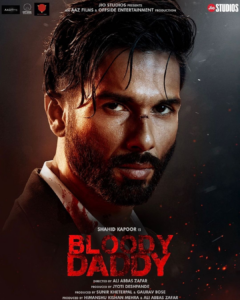 "BLOODY DADDY" Poster