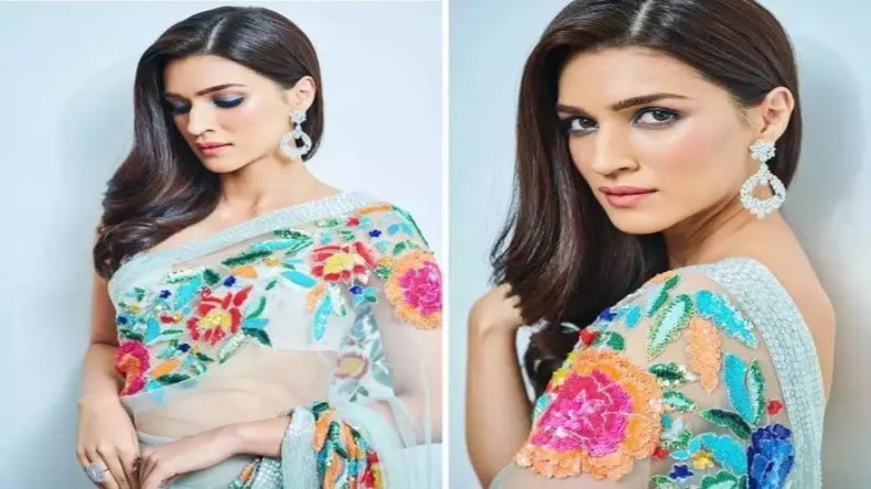 Kriti Sanon: साड़ी में सिजलिंग अदाएं दिखा कृति ने चलाया यूजर्स पर हुस्न का जादू