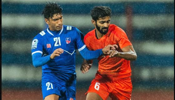 India vs Nepal Football: हाफ टाइम तक नही हुआ कोई भी गोल , दोनों टीमों का स्कोर 0-0