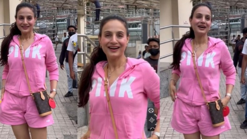 Ameesha Patel: अमीषा पटेल ने गदर 2 के रिलीज से पहले पैपराजी से पूछा- पाकिस्तान का दामाद पसंद आया