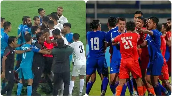 SAFF Championship 2023: पाकिस्तान के बाद नेपाल से भिड़े भारतीय खिलाड़ी, जानें पूरा मामला